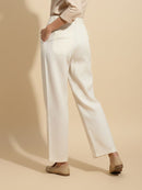 BREEZE STRAIGHT-FIT LINEN PANTS