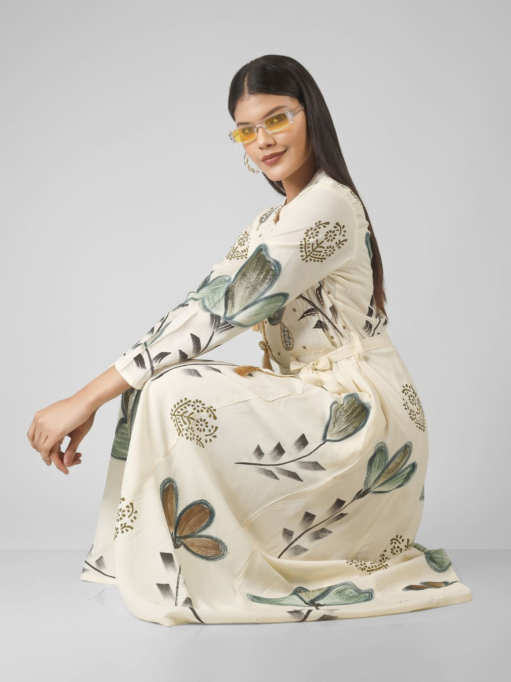 OCEAN GLEAM MAXI DRESS