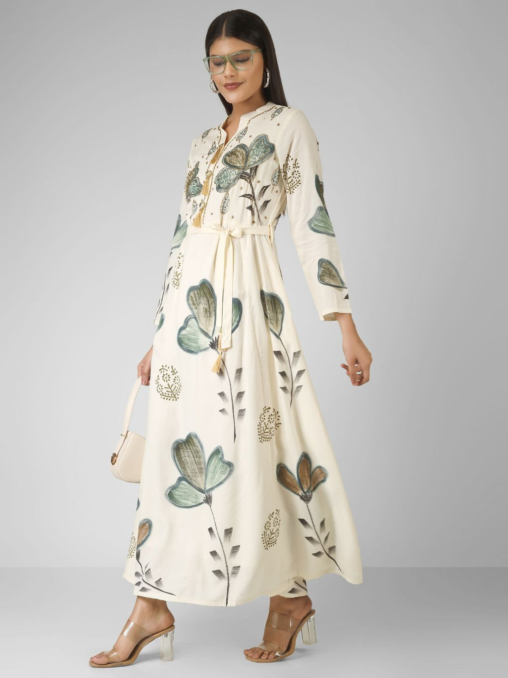 OCEAN GLEAM MAXI DRESS