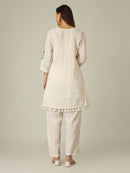 EMBROIDERED MEADOW CO-ORD SET