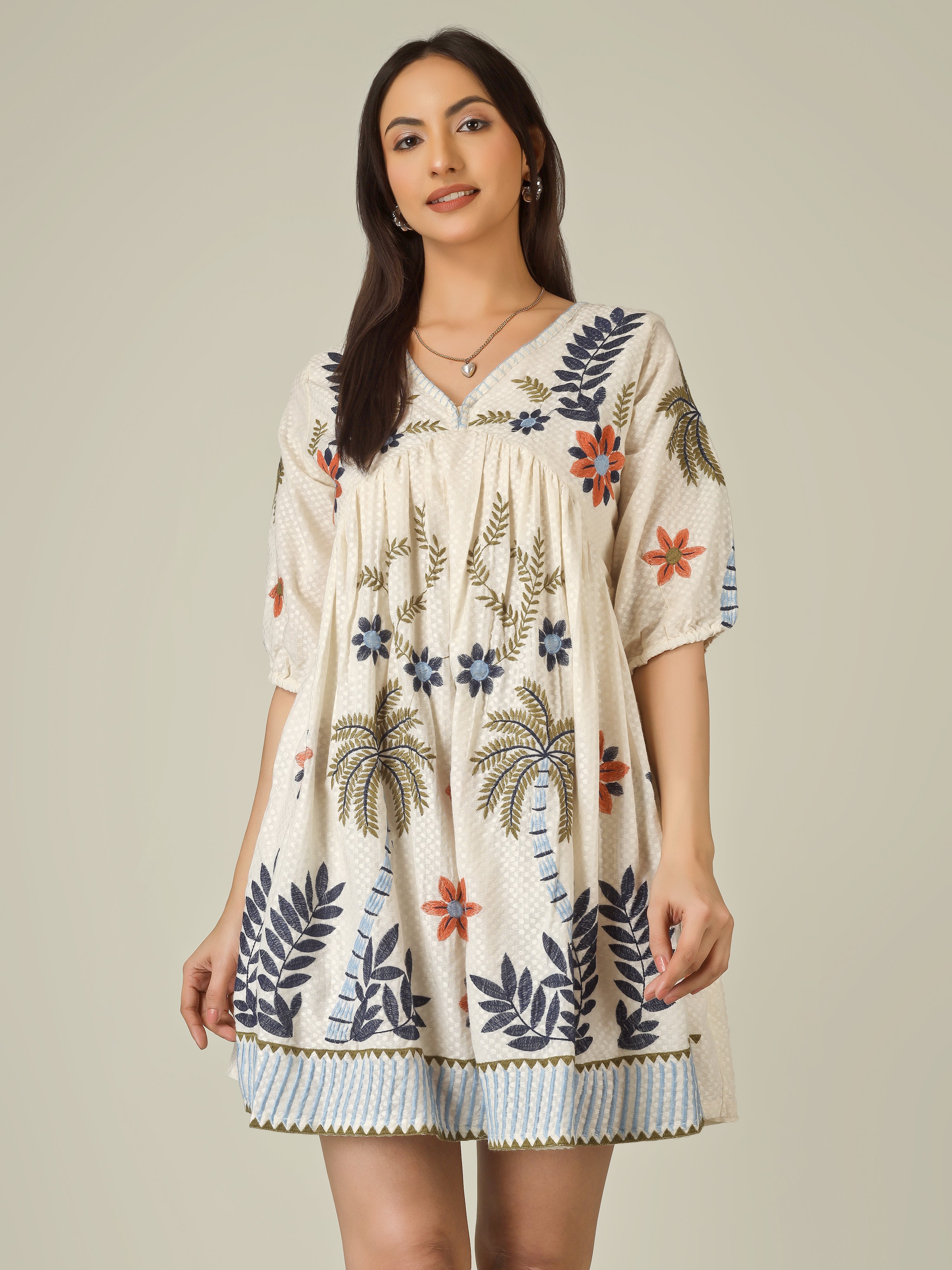 Botanic Charm Kurti
