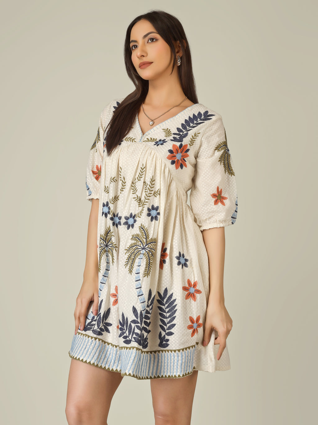 Botanic Charm Kurti