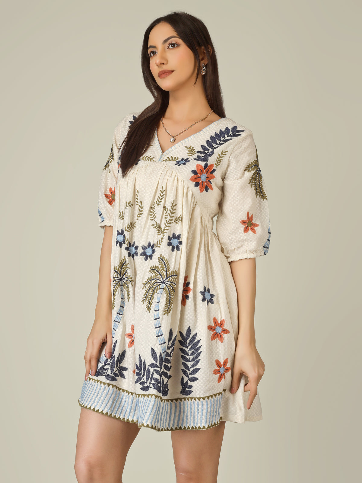 Botanic Charm Kurti