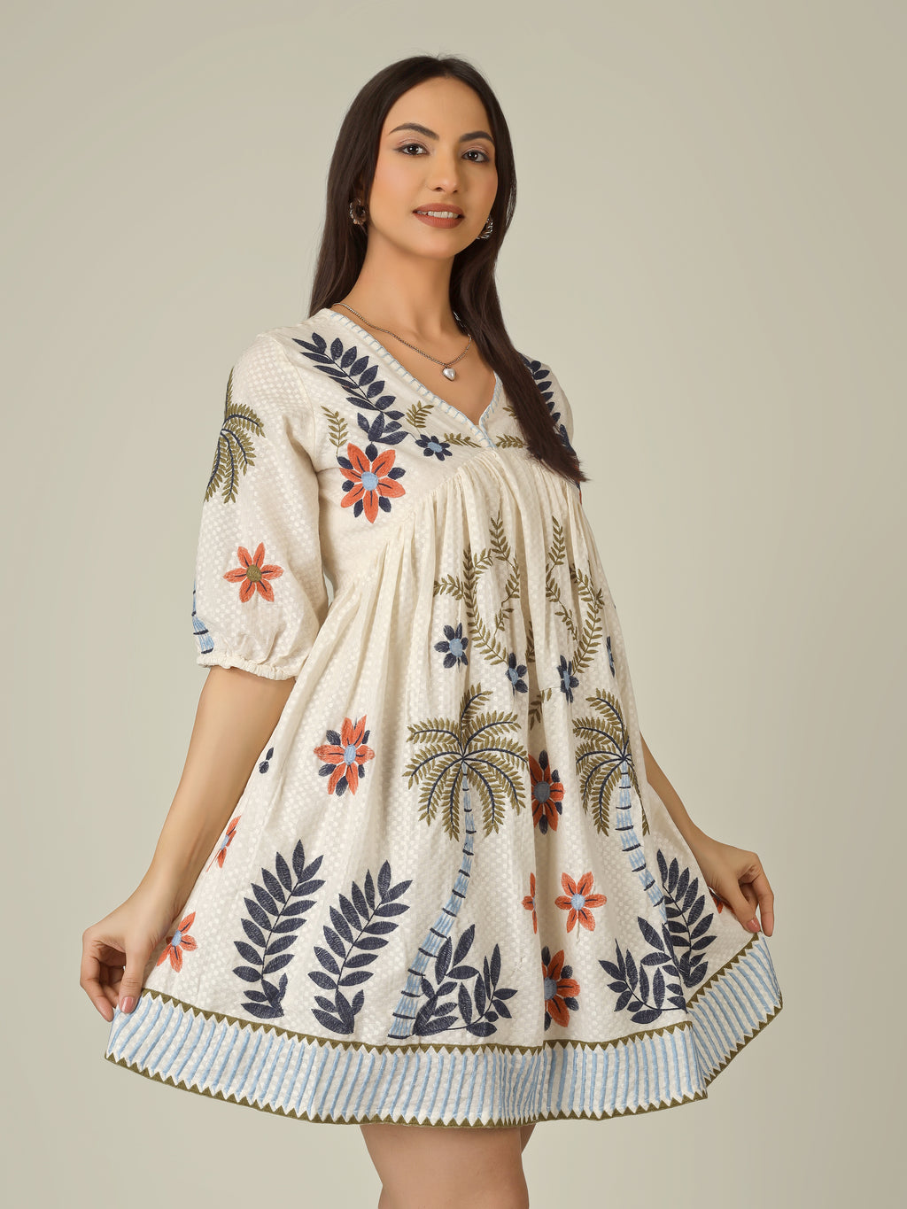 Botanic Charm Kurti