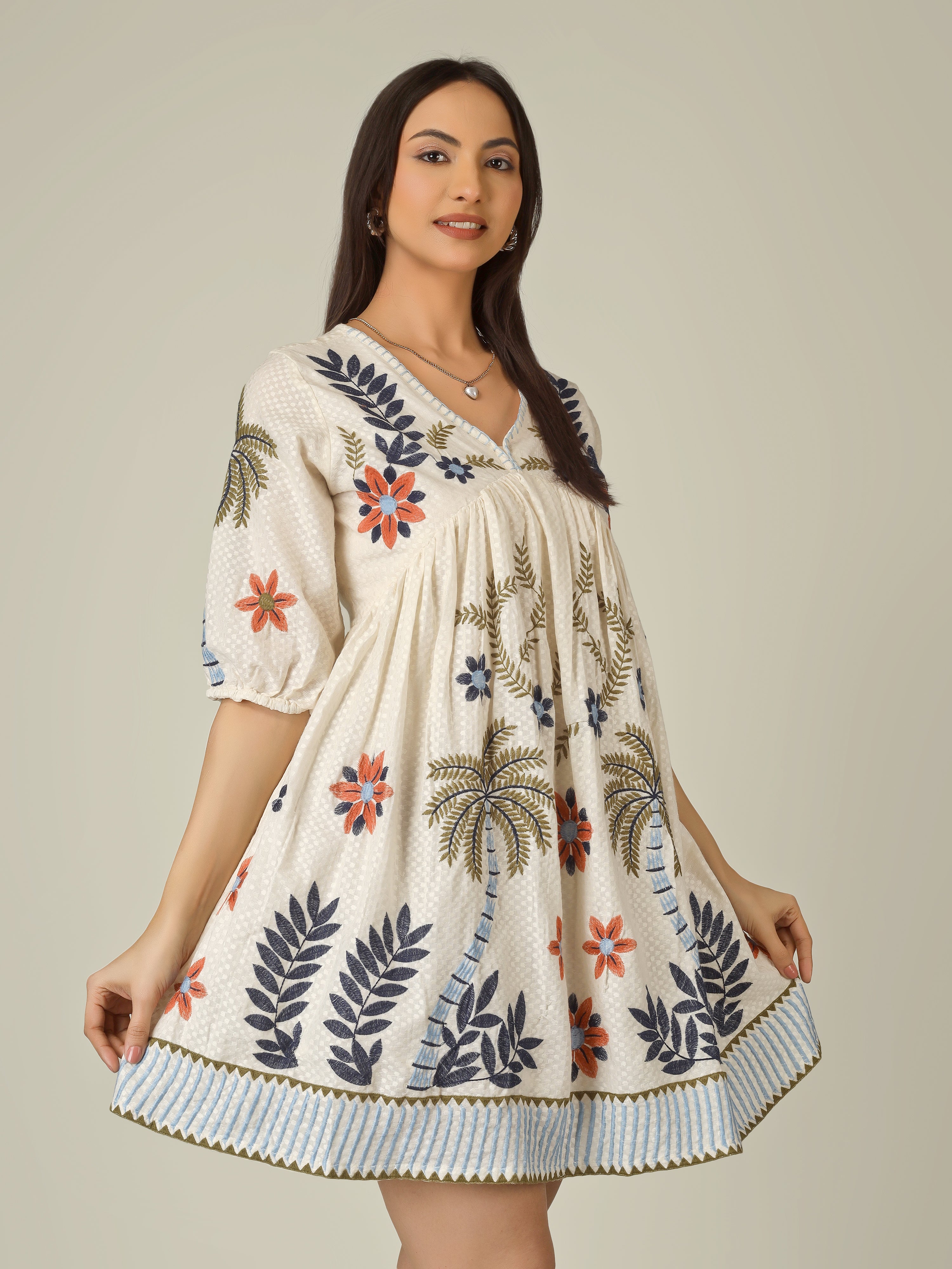 Botanic Charm Kurti