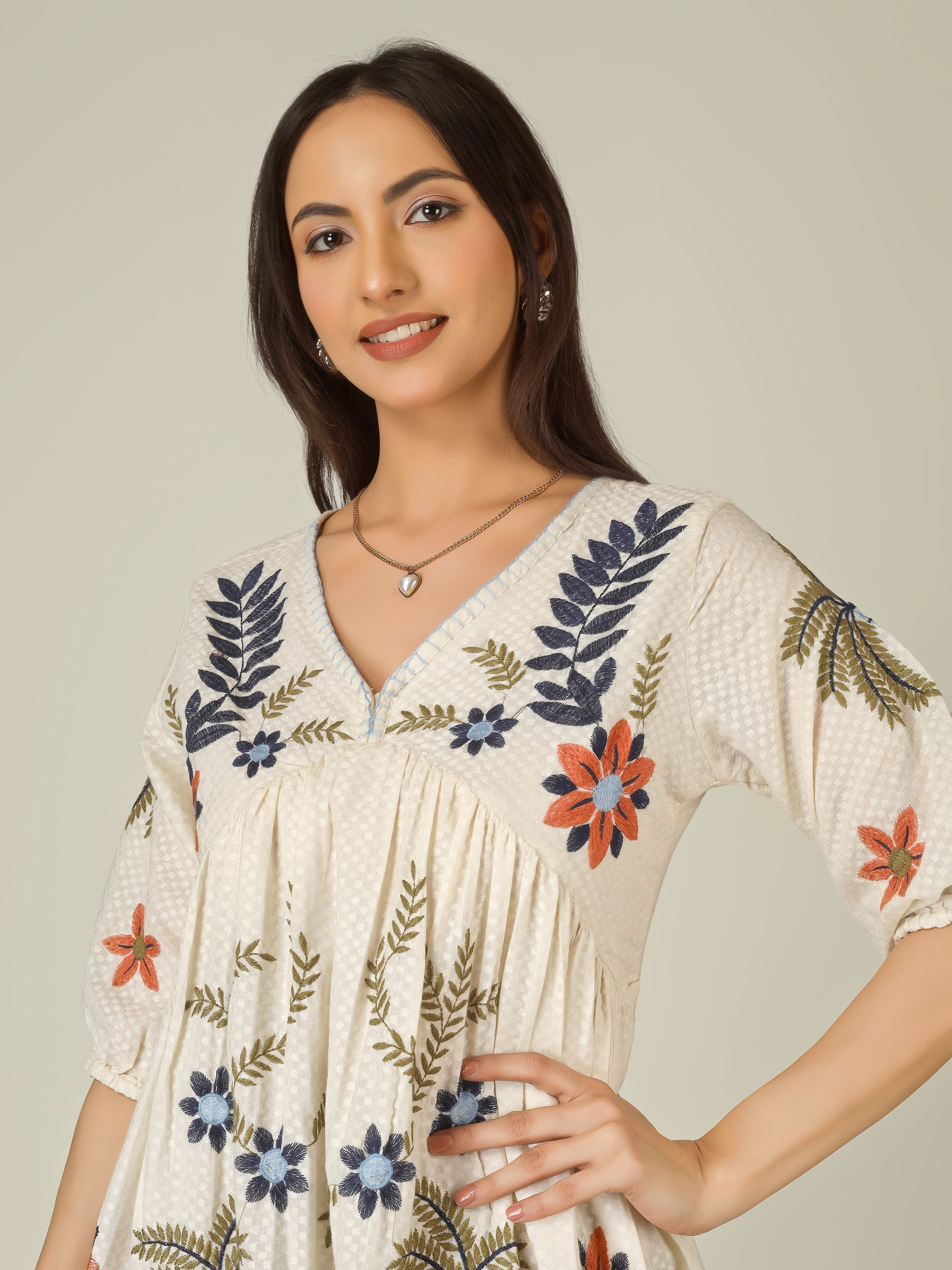 Botanic Charm Kurti