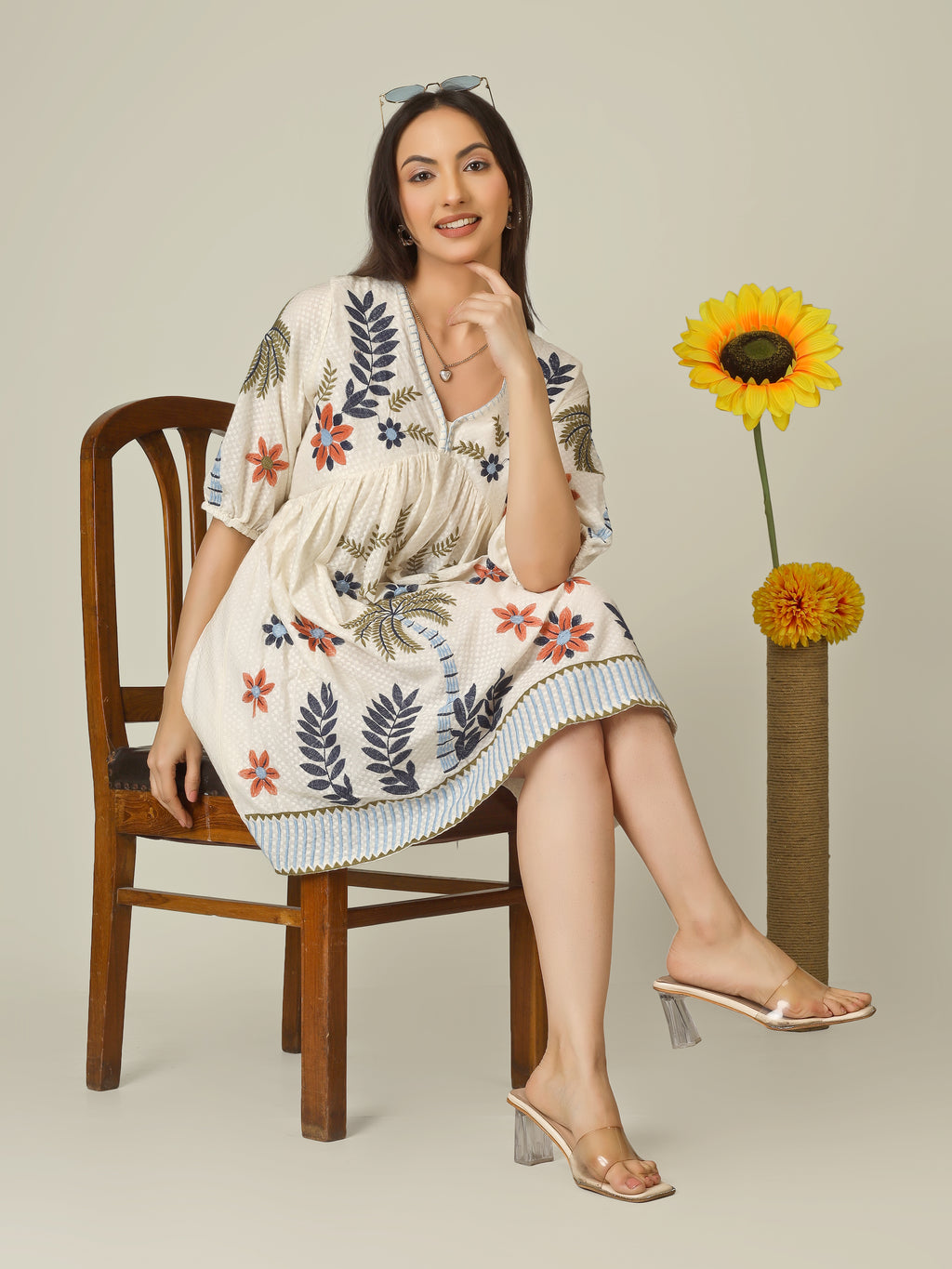 Botanic Charm Kurti