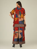 THE RED MOSAIC CO-ORD SET