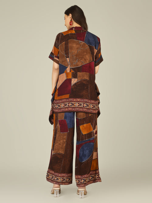 THE BROWN MOSAIC CO-ORD SET