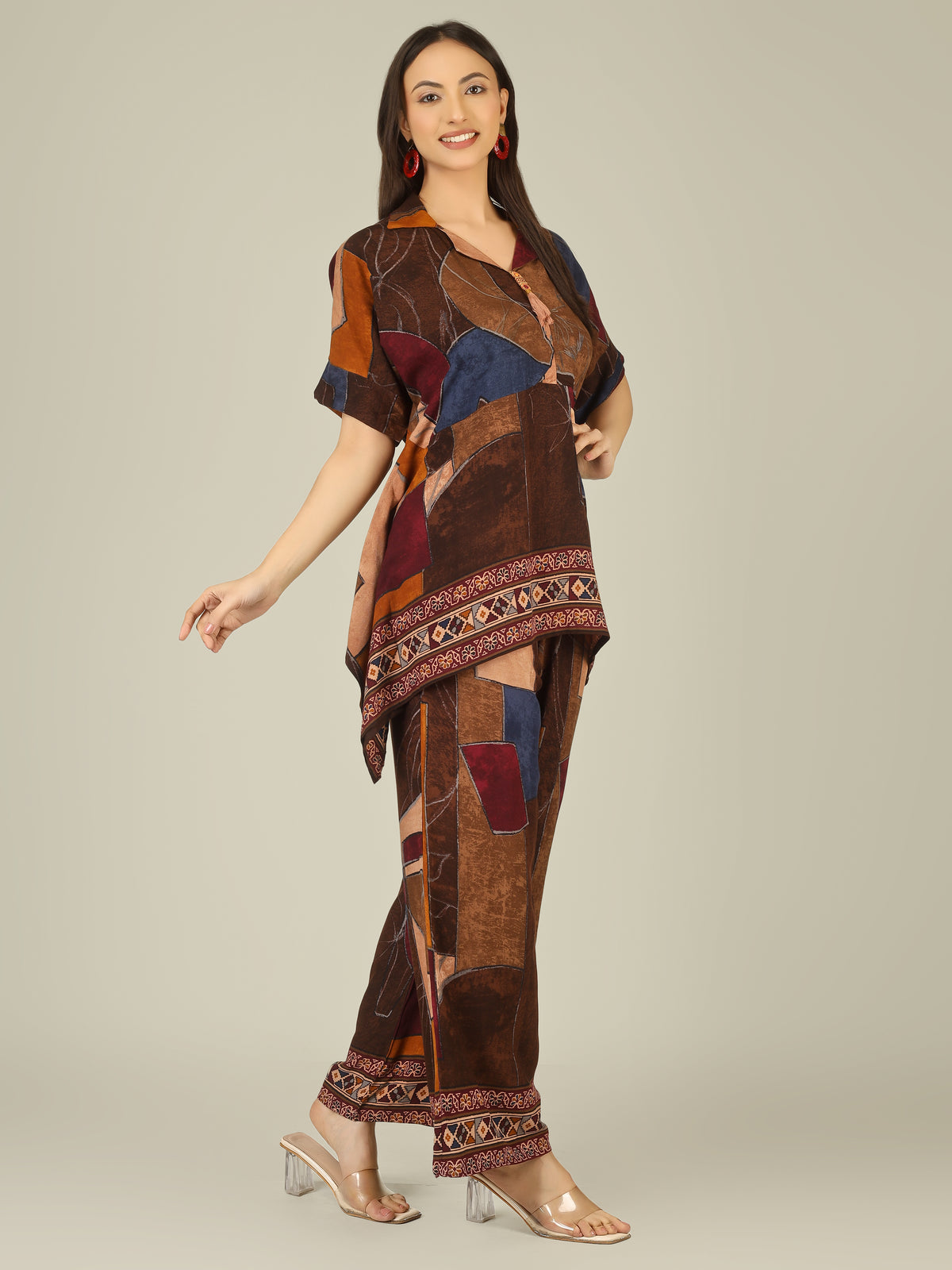 THE BROWN MOSAIC CO-ORD SET